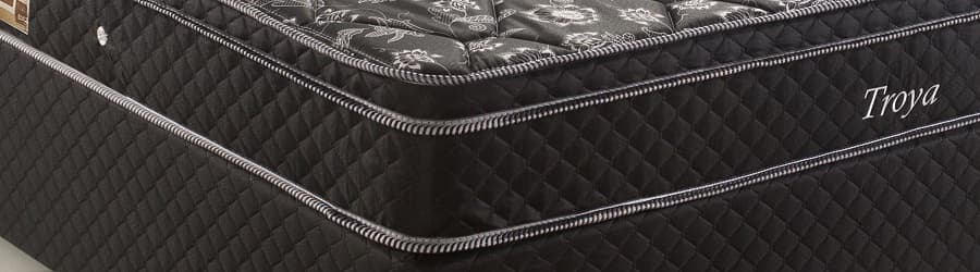 Cama Box Casal Herval Troya - pillow top one side