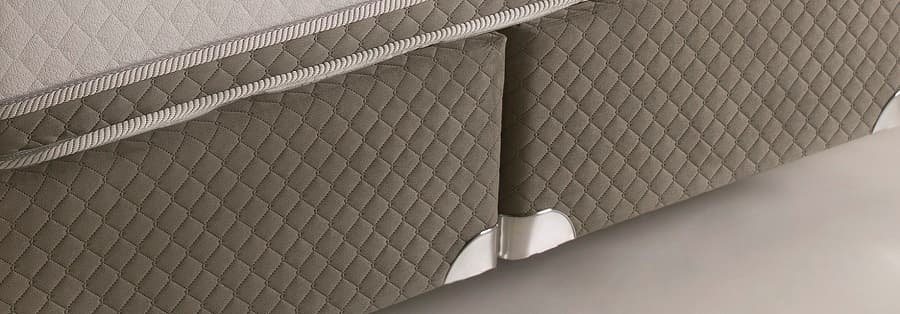Cama Box King Herval Big Class - base bipartida