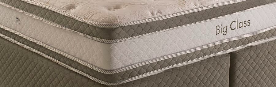 Cama Box King Herval Big Class - pillow top