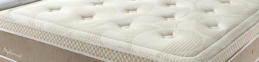 Cama Box Queen Herval Diplomat - malha