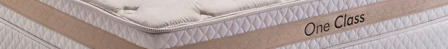 Cama Box Queen Herval One Class - pillow top one side
